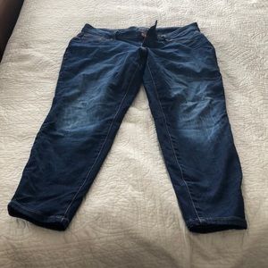 Dark blue jeggings